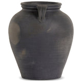 Laith Vessel, Aged Black Terracotta by Four Hands — PRM_1