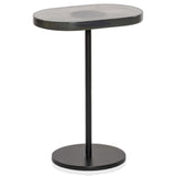 Vinia End Table, Light Blue-Furniture - Accent Tables-High Fashion Home