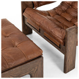 Halston Chair with Ottoman, Heirloom Sienna by Four Hands — DET_1