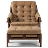 Halston Chair with Ottoman, Palermo Drift by Four Hands — FRT_1