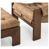Halston Chair with Ottoman, Palermo Drift by Four Hands — DET_1
