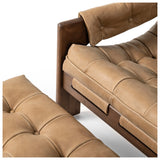 Halston Chair with Ottoman, Palermo Drift by Four Hands — DET_1