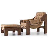 Halston Chair with Ottoman, Palermo Drift by Four Hands — DET_1