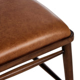 Colter Leather Dining Chair, Chaps Saddle, Set of 2 by Four Hands-Furniture - Dining-High Fashion Home