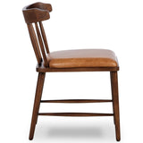 Colter Leather Dining Chair, Chaps Saddle, Set of 2 by Four Hands-Furniture - Dining-High Fashion Home