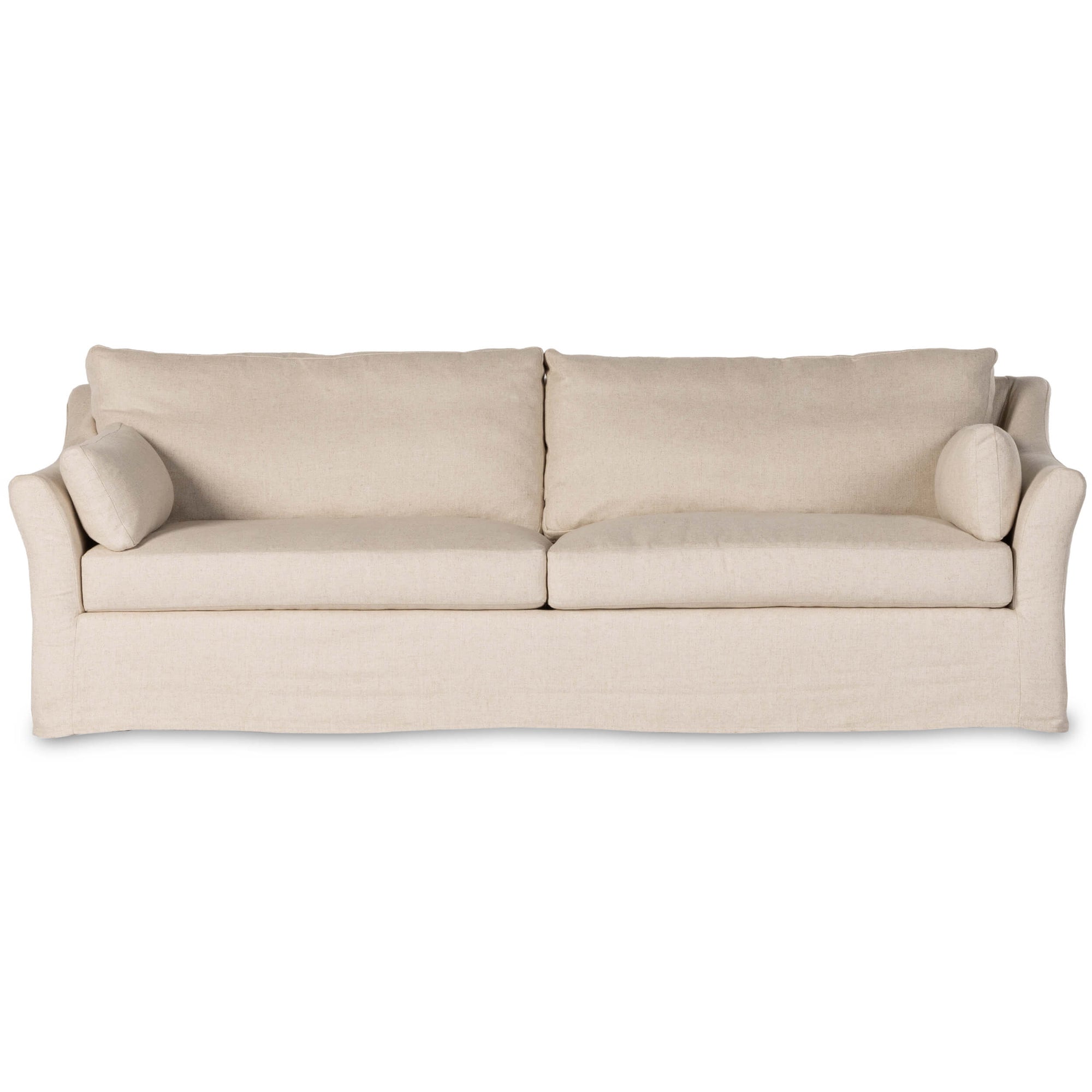 Delray Slipcover Sofa, Evere Oatmeal High Fashion Home