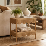 Corwin Side Table, Tan