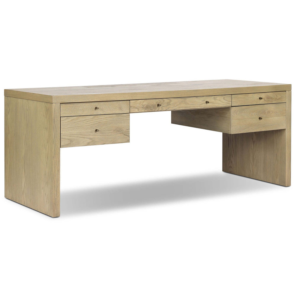 Torrington Desk, Sandy Oak by Four Hands