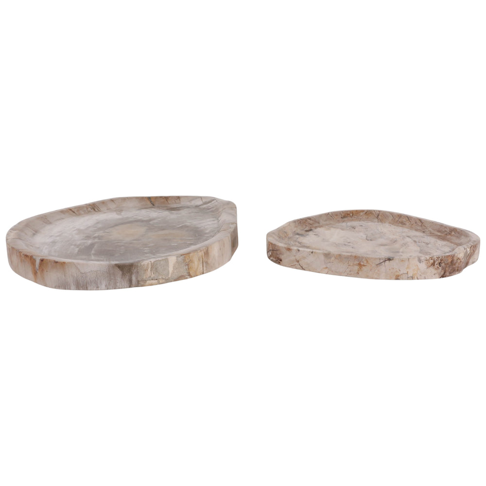 Glenstone Tray, Brown, Set of 2