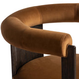 Canon Desk Chair, Stax Rust by Four Hands
