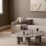 Zion Nesting Coffee Tables, Antique White by Four Hands