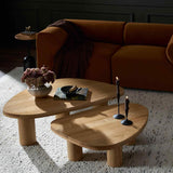 Zion Nesting Coffee Table Set, Natural by Four Hands
