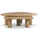 Zion Nesting Coffee Table Set, Natural by Four Hands
