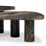 Zion Nesting Coffee Table Set, Rocky Brown by Four Hands