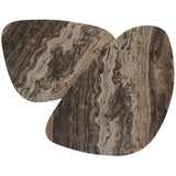 Zion Nesting Coffee Tables Set, Rocky Brown by Four Hands