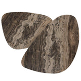Zion Nesting Coffee Table Set, Rocky Brown by Four Hands