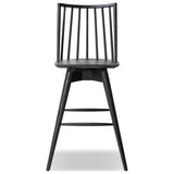 Lewis Swivel Bar Stool, Black Oak by Four Hands — FRT_1