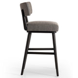 Cardell Swivel Bar & Counter Stool, Alcala Nickel-Furniture - Dining-High Fashion Home