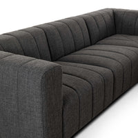Langham Channeled 5 Piece Sectional, Saxon Charcoal