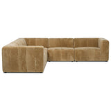 Langham Channeled 5-Piece Sectional, Ravello Camel by Four Hands — FRT_1