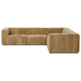 Langham Channeled 5-Piece Sectional, Ravello Camel by Four Hands — SID_1