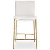 Ascend Counter Stool, White-Furniure - Benches-High Fashion Home