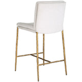 Ascend Counter Stool, White-Furniure - Benches-High Fashion Home