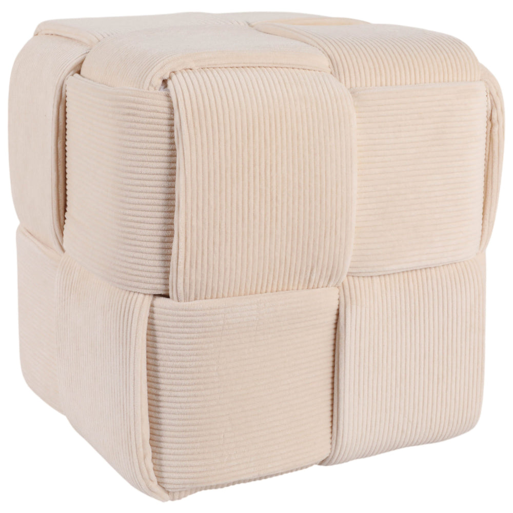 Coreybeach Ottoman, Ivory