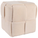 Coreybeach Ottoman, Ivory