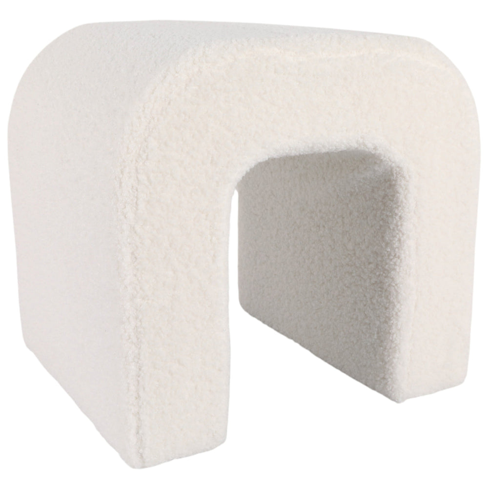 Hutton Ottoman, White
