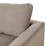 Dom 2 Piece Right Chaise Sectional, Portland Cobblestone-Furniture - Sofas-High Fashion Home
