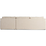 Hampton RAF Slipcover Sectional, Evere Oatmeal-Furniture - Sofas-High Fashion Home