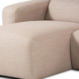 Radley 3 Piece Power Recliner Sectional w/Left Chaise, Nomad Taupe