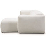 Radley 3 Piece Power Recliner Sectional w/Right Chaise, Nomad Snow by Four Hands-Furniture - Sofas-High Fashion Home
