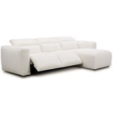 Radley 3 Piece Power Recliner Sectional w/Right Chaise, Nomad Snow by Four Hands
