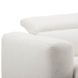 Radley 3 Piece Power Recliner Sectional w/Right Chaise, Nomad Snow by Four Hands-Furniture - Sofas-High Fashion Home