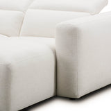 Radley 3 Piece Power Recliner Sectional w/Right Chaise, Nomad Snow by Four Hands-Furniture - Sofas-High Fashion Home