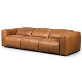 Radley 3 Piece Leather Power Recliner Sofa, Sonoma Butterscotch-Furniture - Sofas-High Fashion Home
