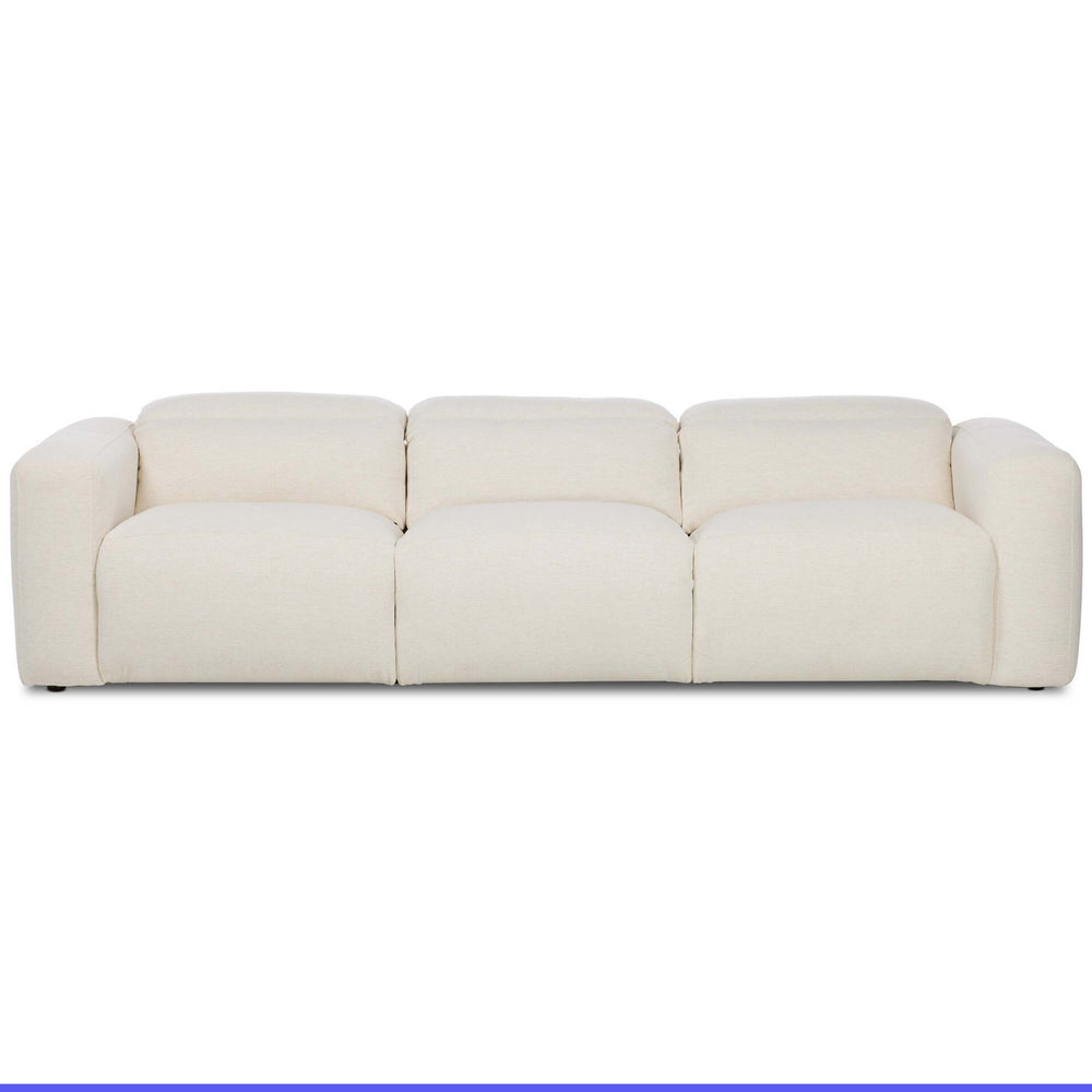 Radley Power Recliner 3 Piece Sectional, Nomad Snow by Four Hands