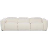 Radley Power Recliner 3 Piece Sectional, Nomad Snow by Four Hands