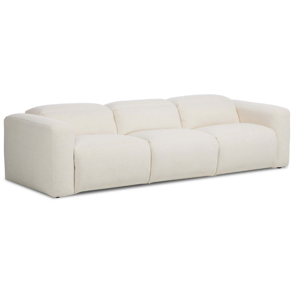 Radley Power Recliner 3 Piece Sectional, Nomad Snow by Four Hands