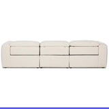 Radley Power Recliner 3 Piece Sectional, Nomad Snow by Four Hands