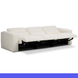 Radley Power Recliner 3 Piece Sectional, Nomad Snow by Four Hands