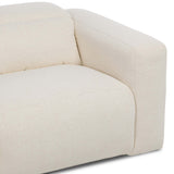 Radley Power Recliner 3 Piece Sectional, Nomad Snow by Four Hands