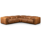 Radley 5 Piece Leather Power Recliner Sectional by Four Hands