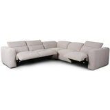 Radley Power Recliner 5 Piece Sectional, Laken Stone