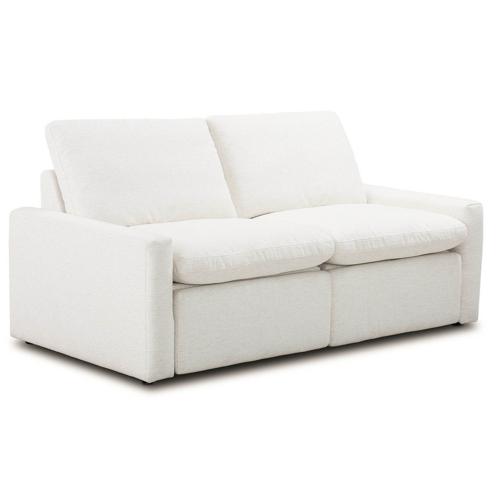 Tillery 2-Piece Power Recliner Sectional, Nomad Snow by Four Hands