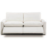 Tillery 2-Piece Power Recliner Sectional, Nomad Snow by Four Hands