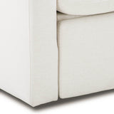 Tillery 5-Piece Power Recliner Sectional, Nomad Snow by Four Hands