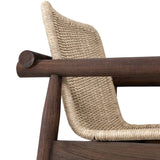 Dume Outdoor Dining Armchair, Vintage White by Amber Lewis x Four Hands